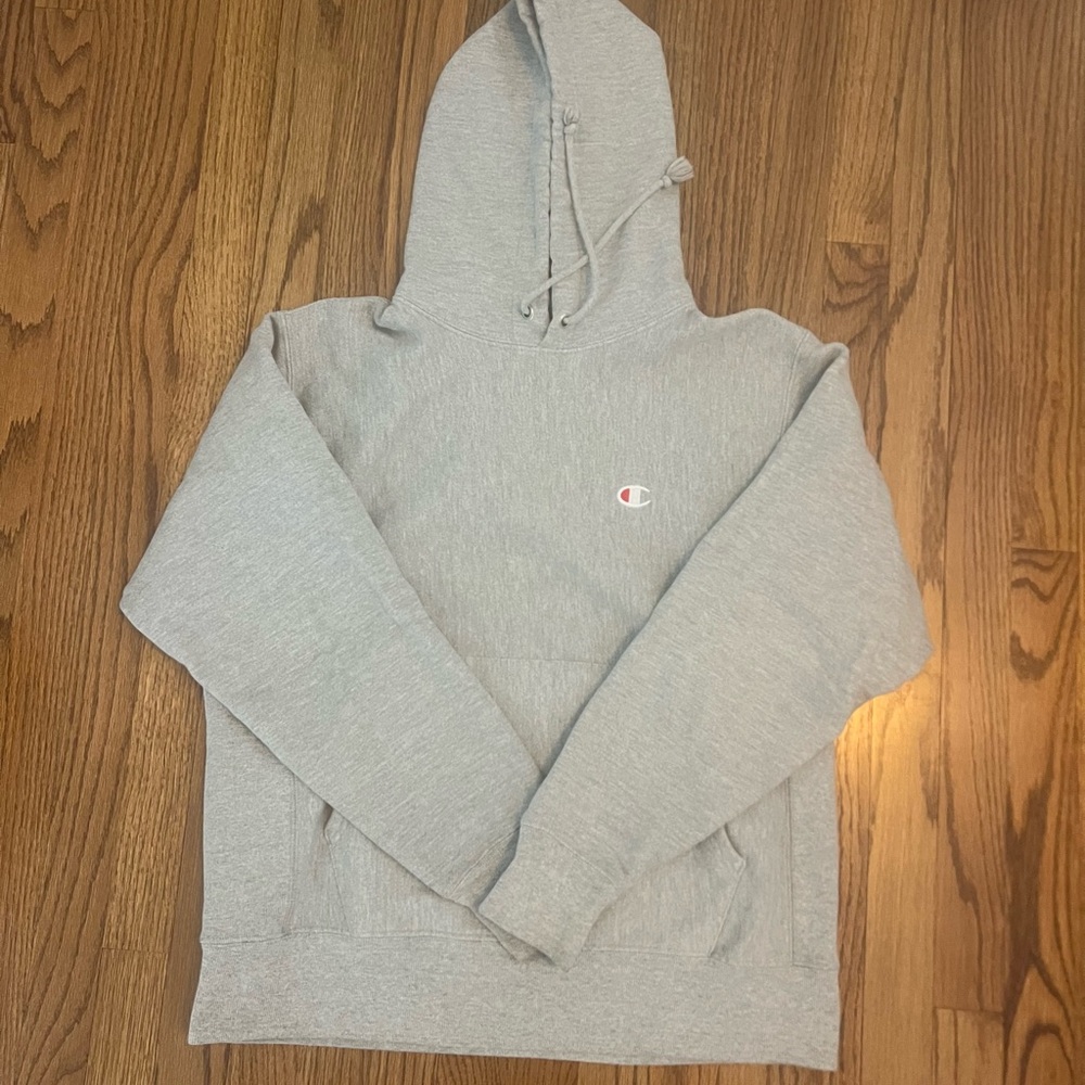 Champion Light Gray Men's Hoodie